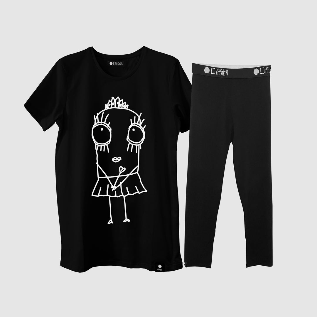 Princess T-Shirt & Leggings Vorteilspack